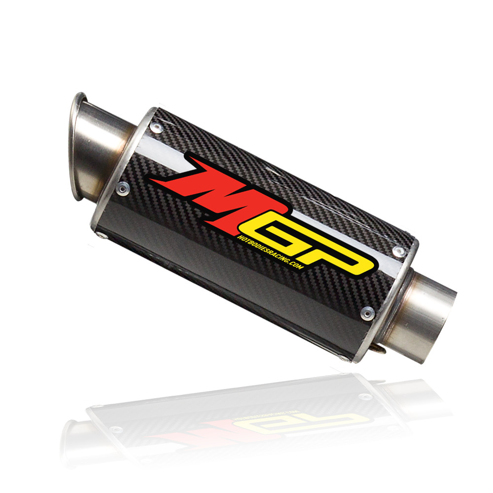 Carbon Fiber MGP Growler Slip On Exhaust - For 15-24 Yamaha R3 - Click Image to Close