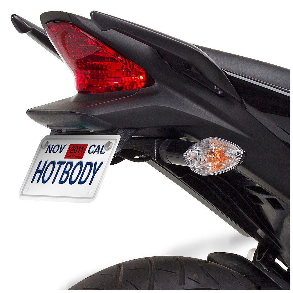 Textured Black Fender Eliminator - For 11-14 Honda CBR250R & 15-22 Honda CBR300R - Click Image to Close