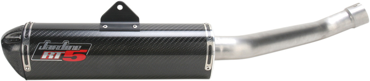 RT5 Carbon Fiber Slip On Exhaust - For 11-15 Kawasaki ZX10R - Click Image to Close