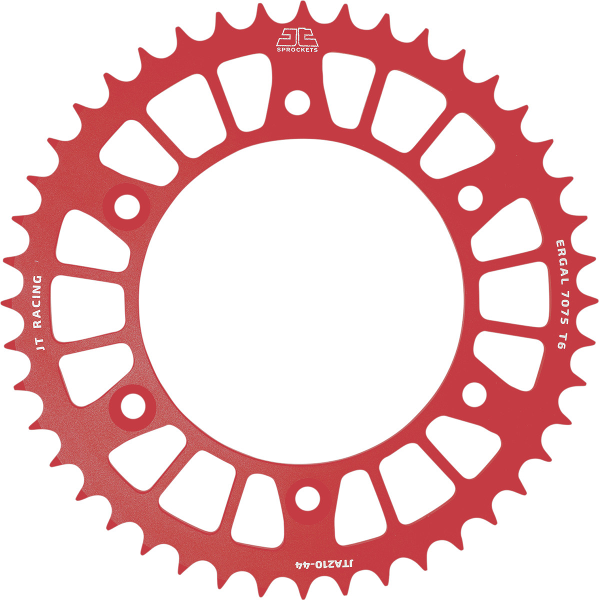 Red Aluminum Rear Sprocket - 40 Tooth 520 - For Honda CR/F XR & Beta RR - Click Image to Close