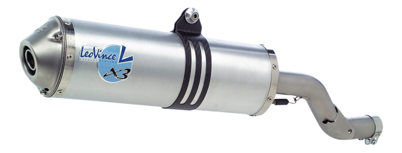 X3 Slip On Exhaust - For 01-08 Suzuki DRZ400E/K - Click Image to Close