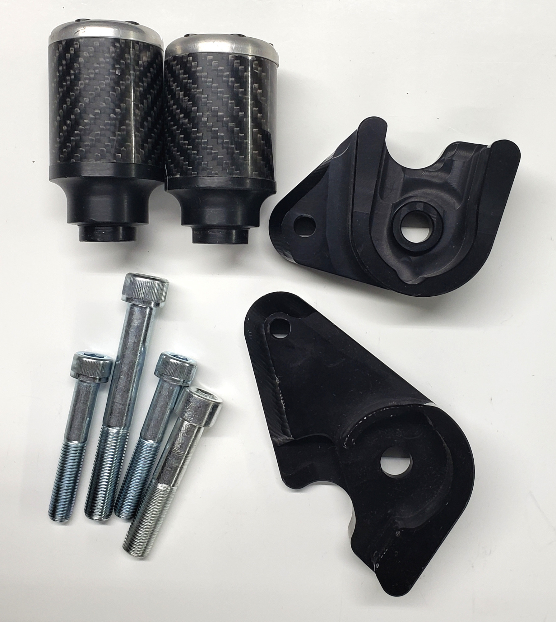 Pro Impact No Cut Frame Sliders - Carbon Fiber *SD* - For 09-14 Yamaha YZF R1 - Click Image to Close