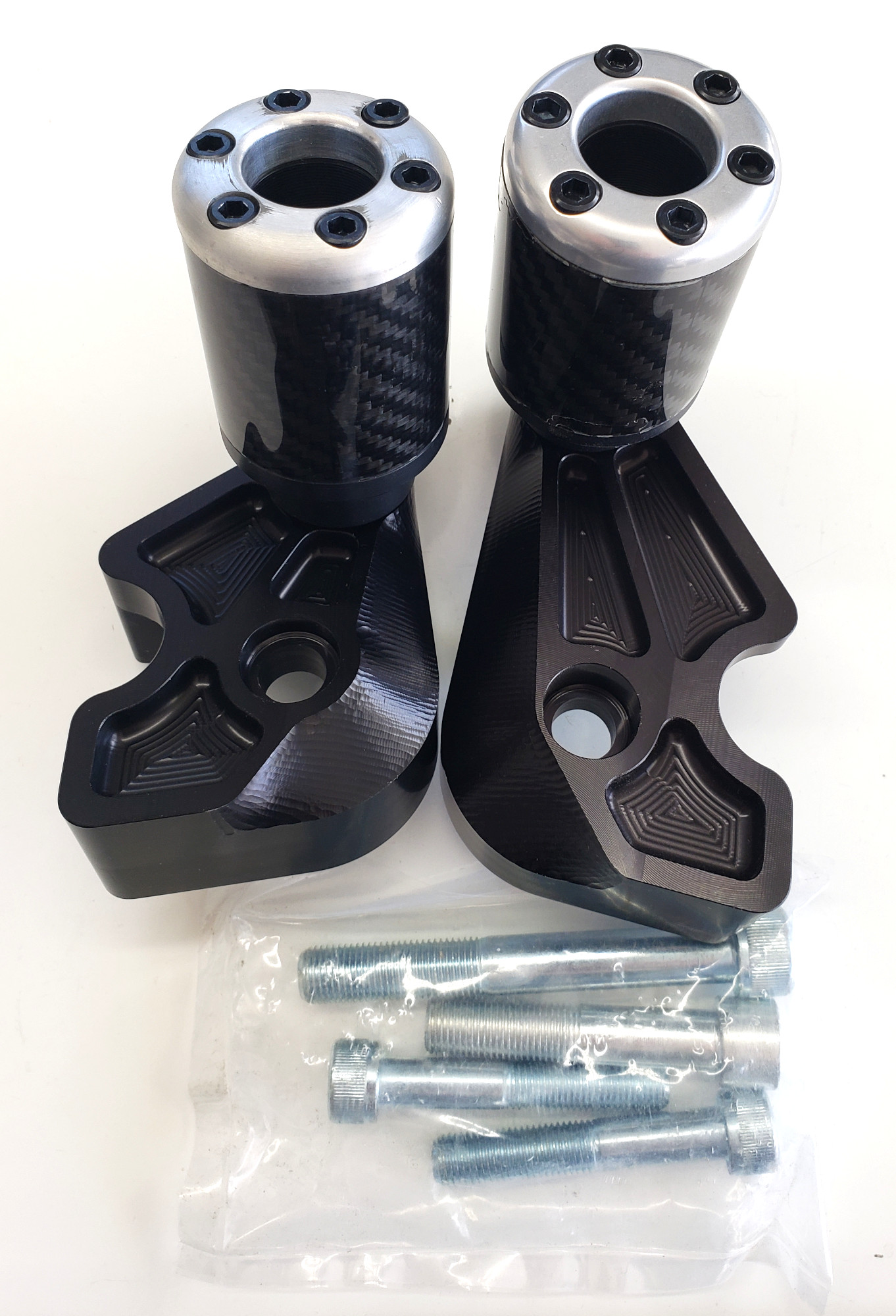 Pro Impact No Cut Frame Sliders - Carbon Fiber *SD* - For 09-14 Yamaha YZF R1 - Click Image to Close