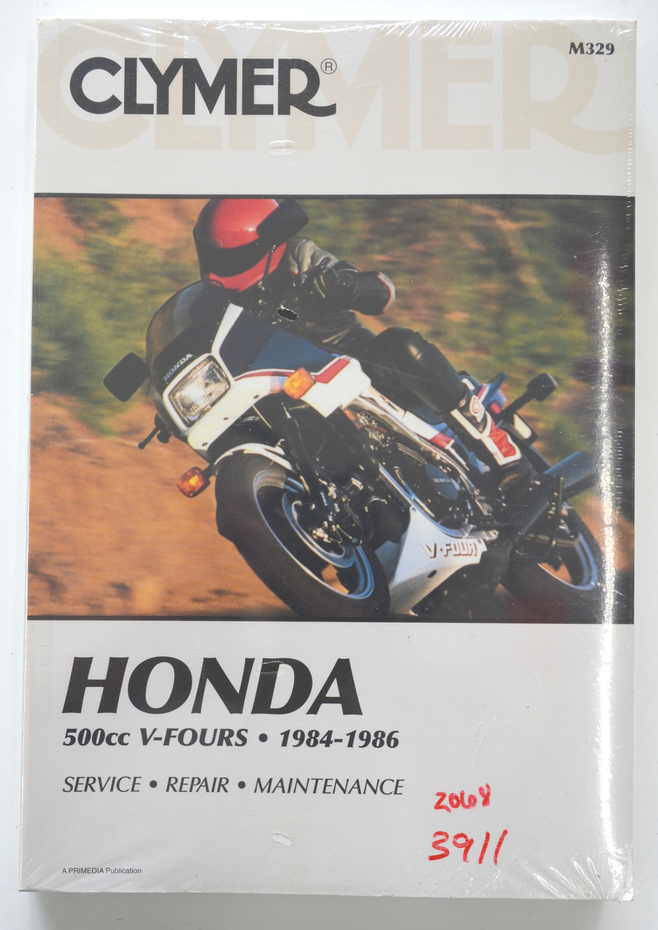 *NOS* Shop Repair & Service Manual - Soft Cover - For 84-86 Honda VF500C/F - Click Image to Close