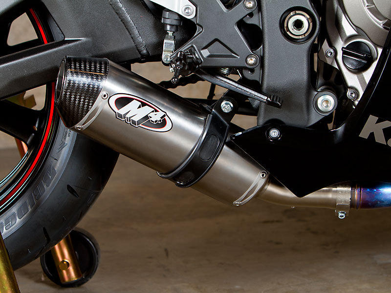 Street Slayer Titanium Slip On Exhaust - For 11-15 Kawasaki ZX10R - Click Image to Close