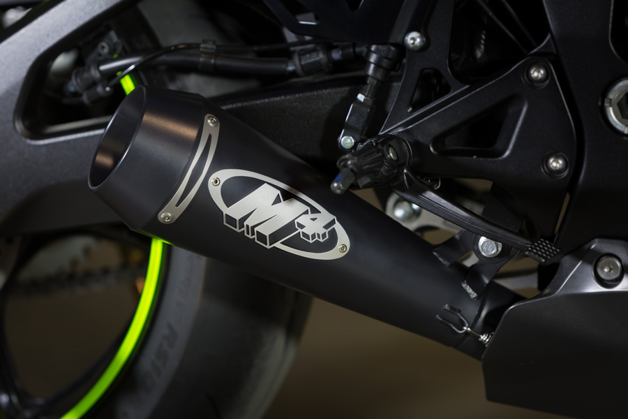 Black GP Full Exhaust w/ Titanium Tubing - For 17-24 Suzuki GSXR1000 - Click Image to Close