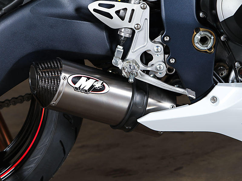 Street Slayer Titanium Full Exhaust w/ Stainless Tubing - For 12-16 Suzuki GSXR1000 - Click Image to Close