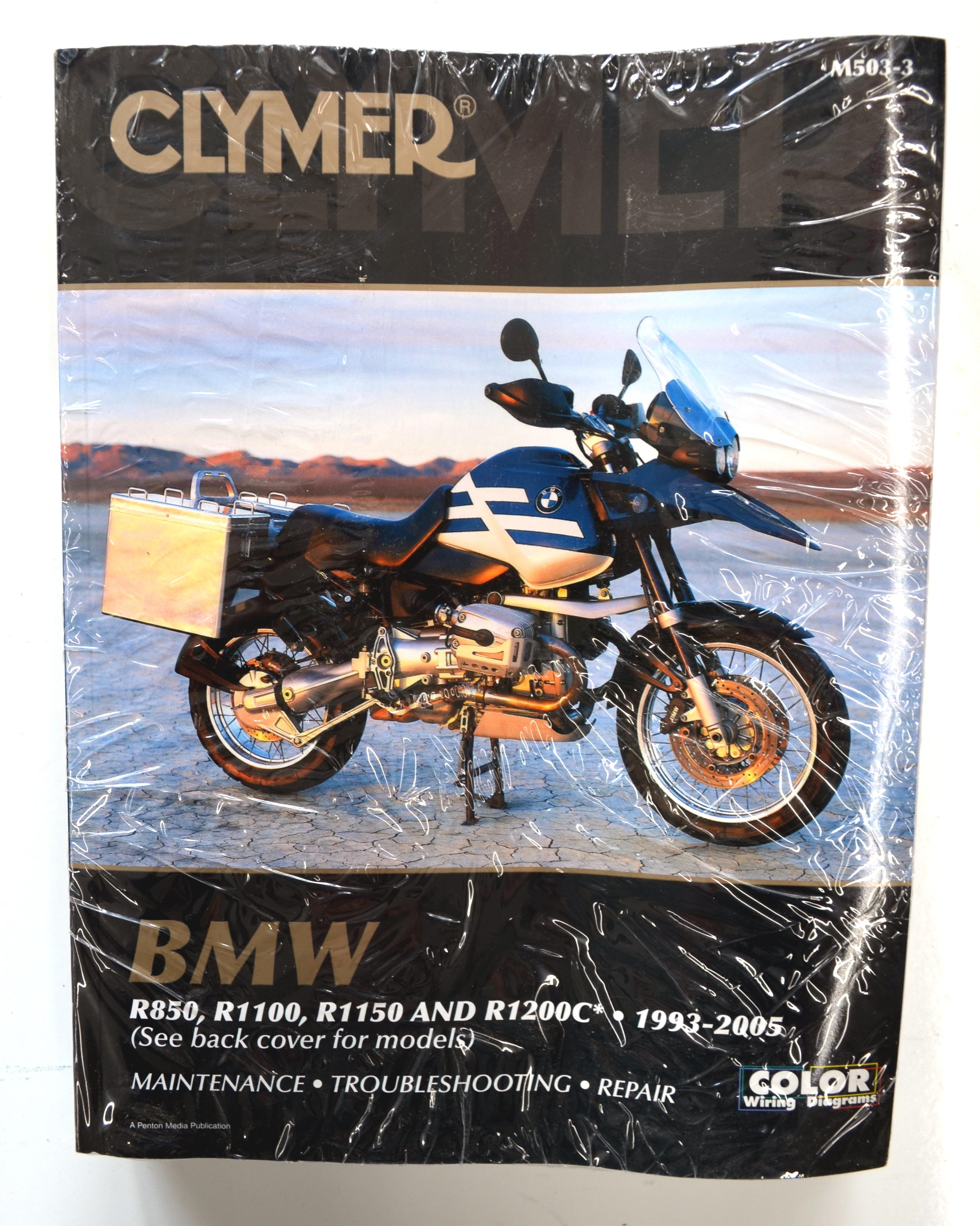 *NOS* Shop Repair & Service Manual - Soft Cover - For 1993-2005 BMW R850, R1100, R1150 & R1200C - Click Image to Close