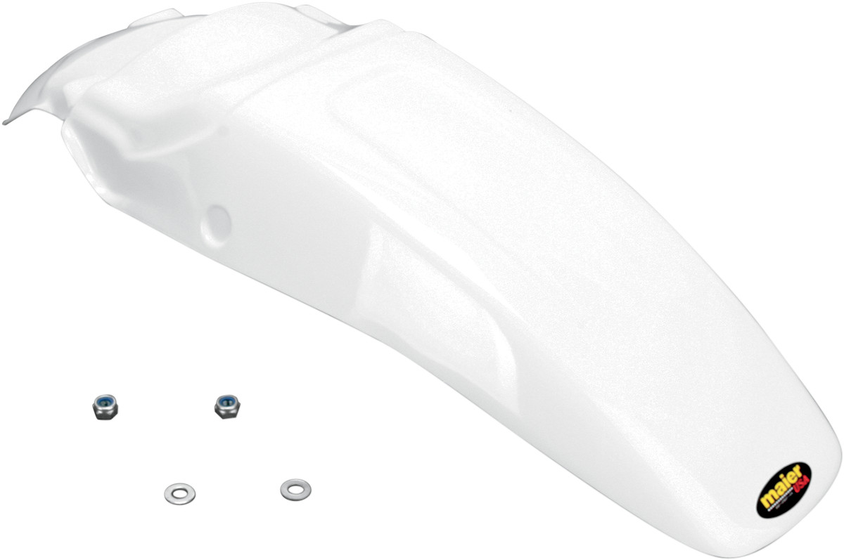 Rear Fender - White - For 90-99 Suzuki DR250 DR350 /S /SE - Click Image to Close