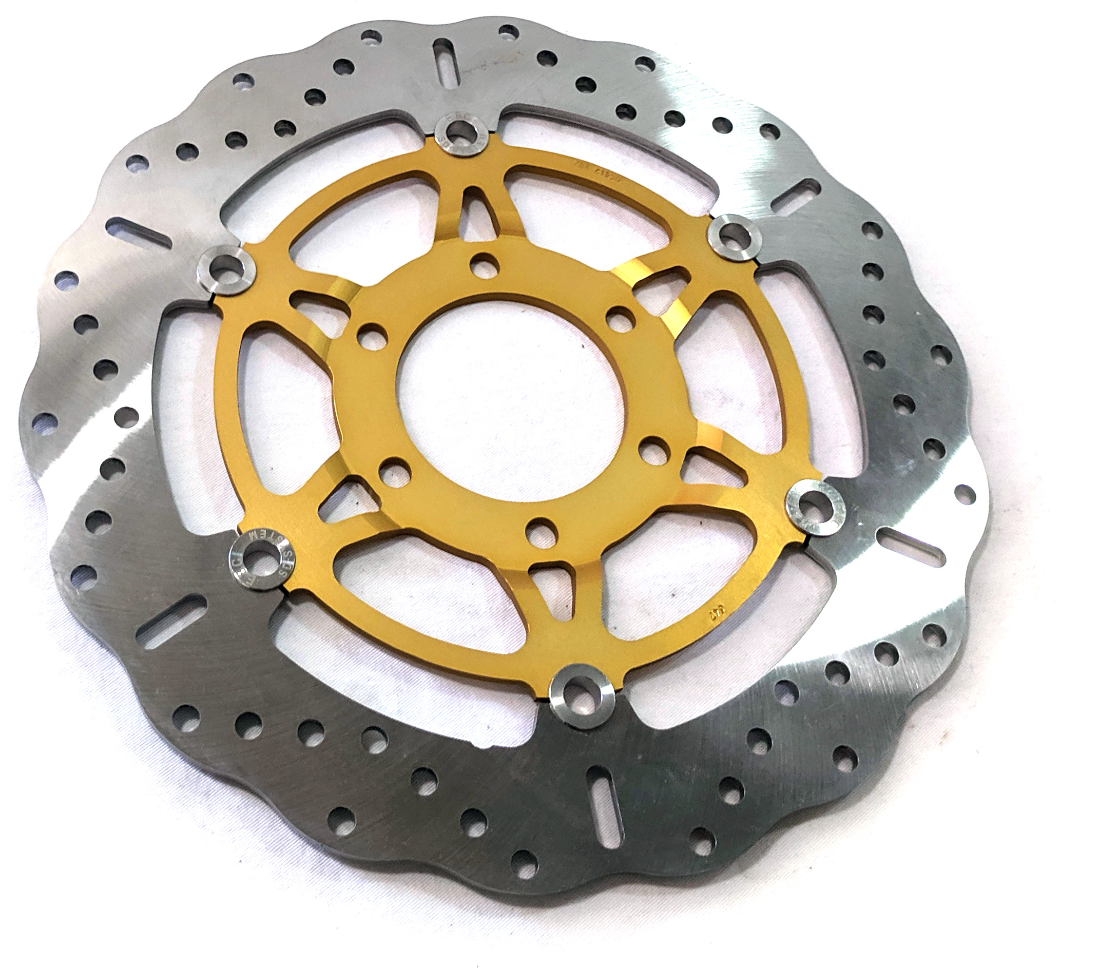 Front Floating Contour Brake Rotor - For Many 97-04 Triumph Triples - Click Image to Close