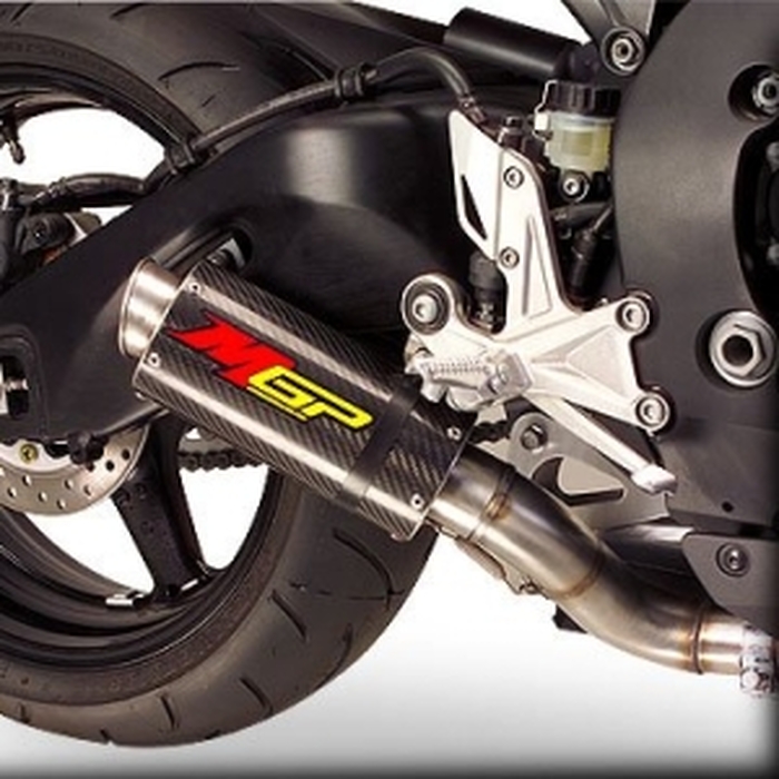 Carbon Fiber MGP Growler Slip On Exhaust - For 08-16 Honda CBR1000RR - Click Image to Close