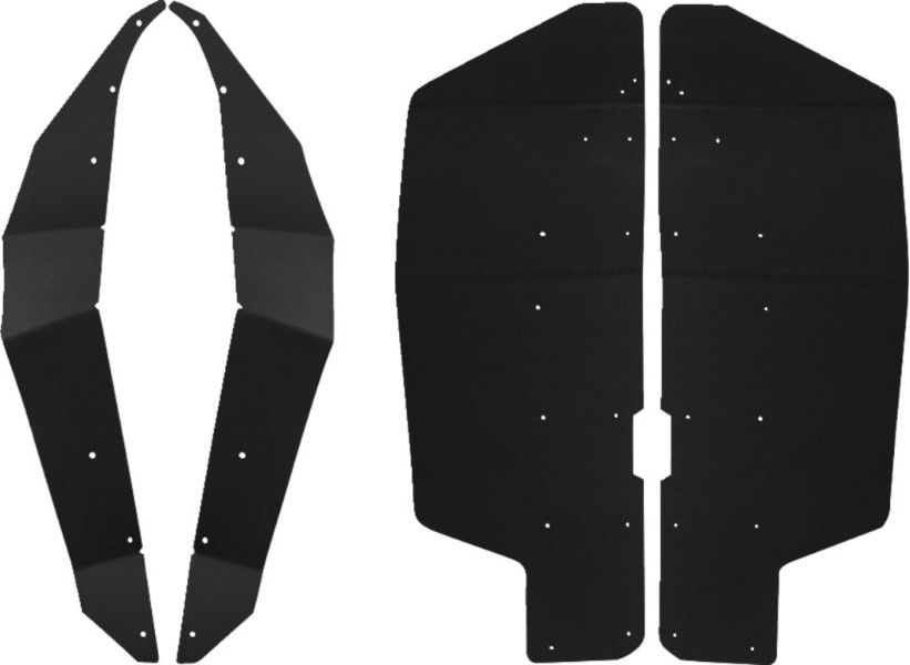 Front & Rear Overfenders - for 16-21 Polaris General - Click Image to Close