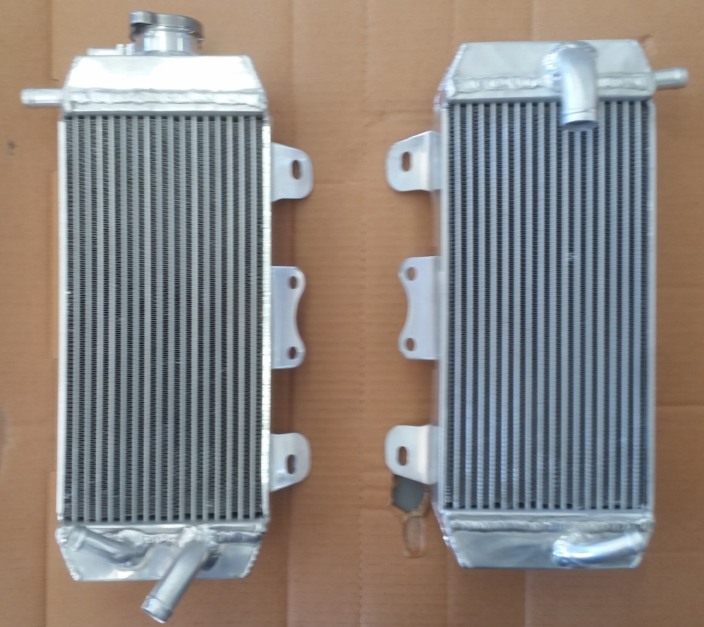 Motorcycle Replacement Radiator Set - For 07-09 Yamaha YZ250F - Click Image to Close