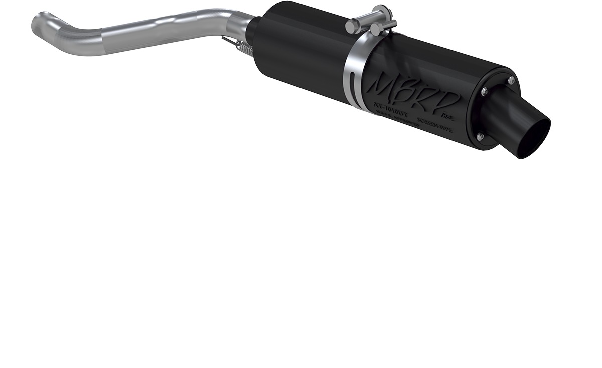 Utility Slip On Exhaust Muffler - For ATC200 S/M/E/ES - Click Image to Close