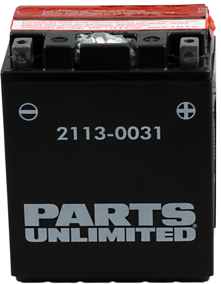 AGM Maintenance Free Battery 210CCA 12V 12Ah - Replaces YTX14AHLBS - Click Image to Close