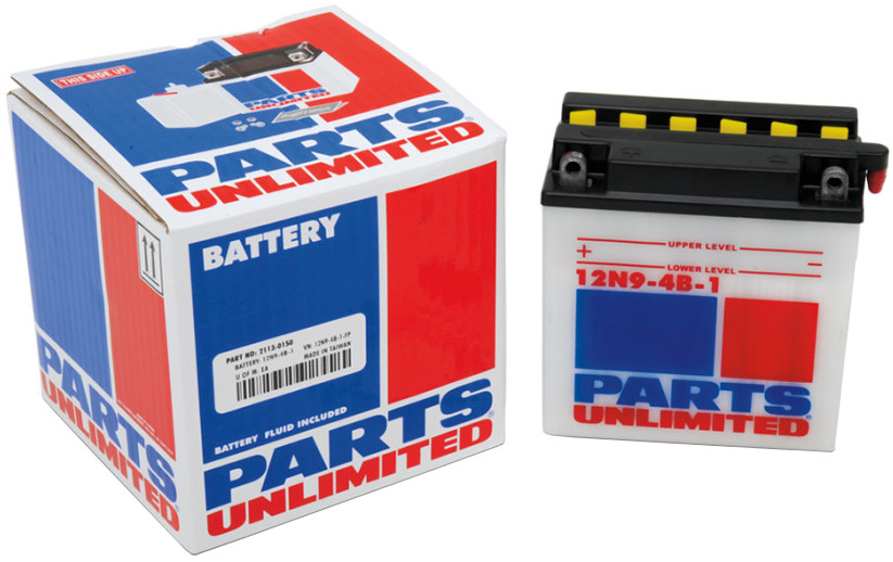 Battery 12V 9Ah - Replaces 12N9-4B-1 - Click Image to Close