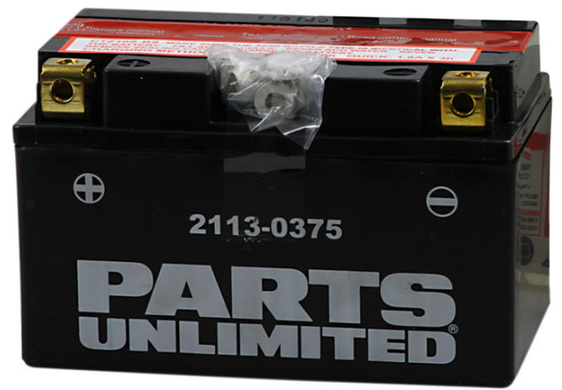 AGM Maintenance Free Battery 190CCA 12V 8.6Ah - Replaces YTZ10S-BS - Click Image to Close