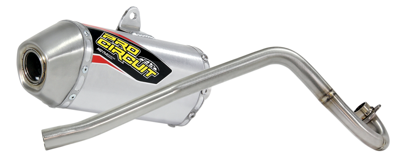 T-5 Aluminum & Stainless Steel Full Exhaust - For 13-18 Honda CRF110F - Click Image to Close