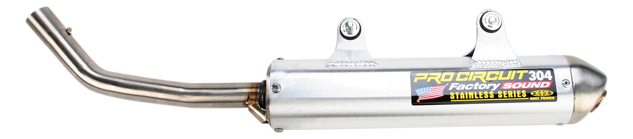 304 Aluminum Slip On Exhaust Silencer - For 11-16 300 XC & TE300 - Click Image to Close