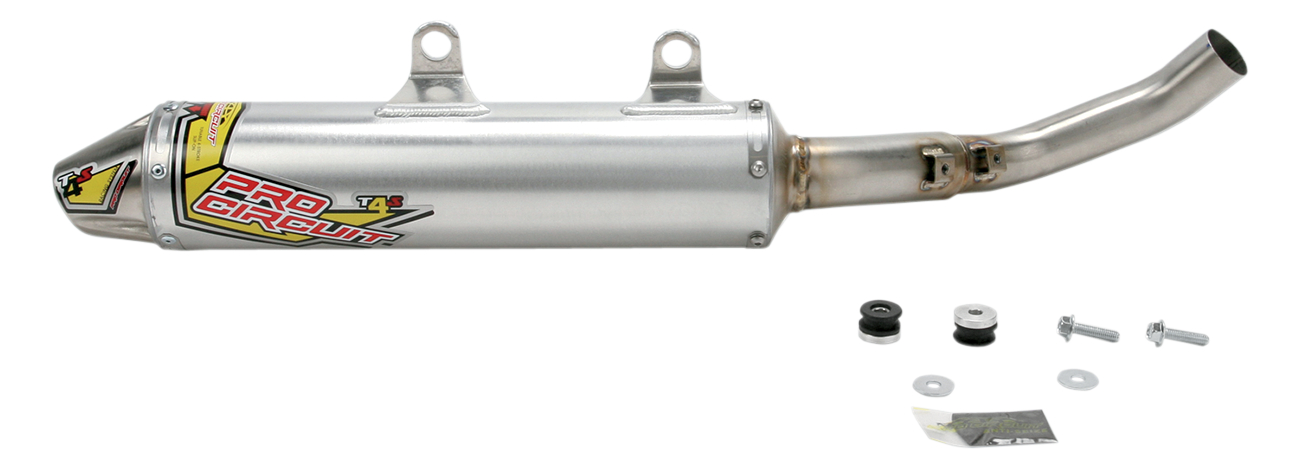 T-4 Aluminum Slip On Exhaust Muffler - YFM700 Raptor - Click Image to Close