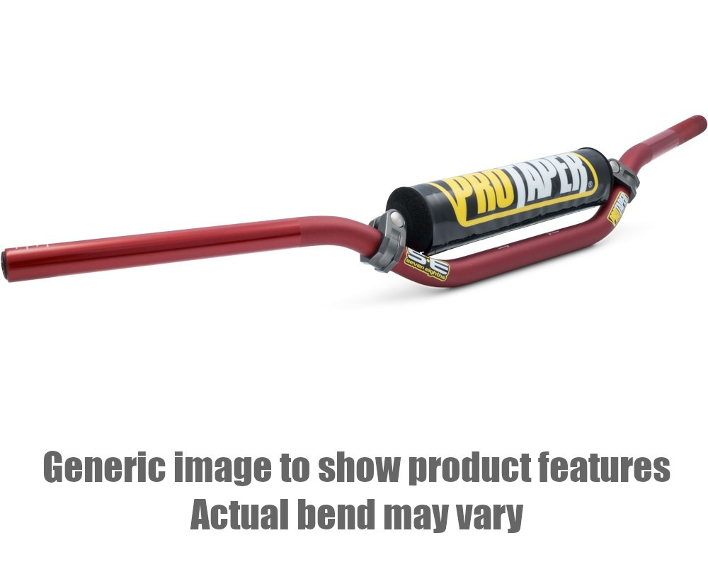 SE 7/8" Handlebar Henry/Reed-Bend Red - Click Image to Close