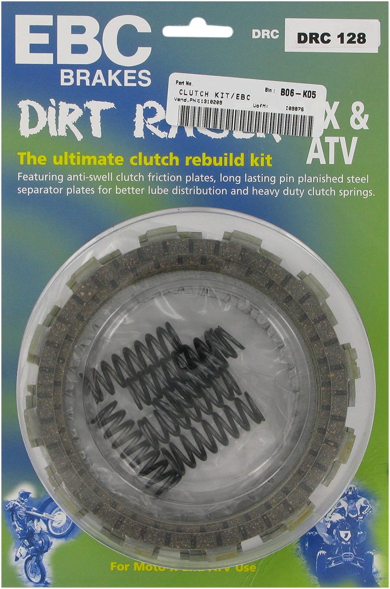 DRC Complete Clutch Kit - Cork CK Plates, Steels, & Springs - Yamaha Raptor 700 - Click Image to Close