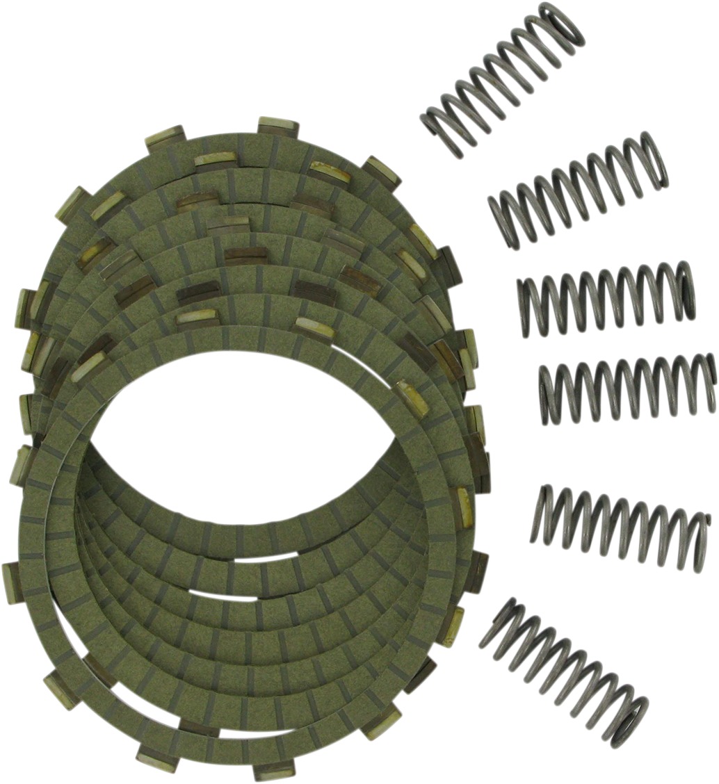 SRC Clutch Kit - Aramid Friction Plates & Springs - For 04-11 DL650, 13-15 SFV650, 03-09,17-22 SV650 - Click Image to Close