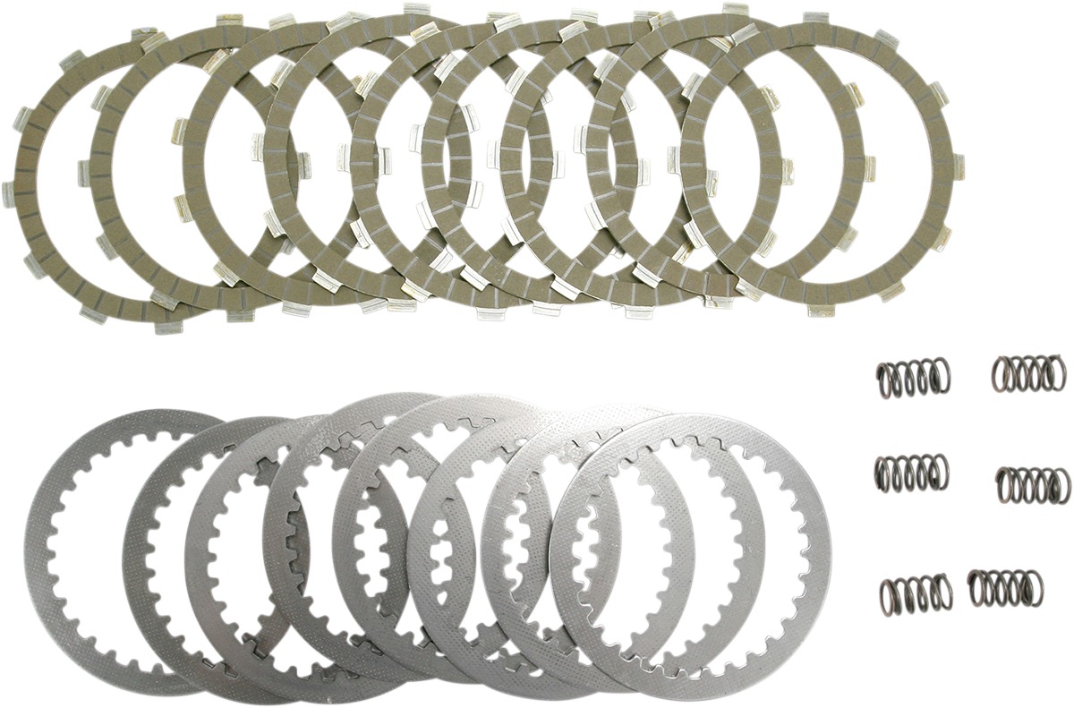 SRK Complete Clutch Kit - Aramid Fiber Friction Plates, Steels, & Springs - Click Image to Close