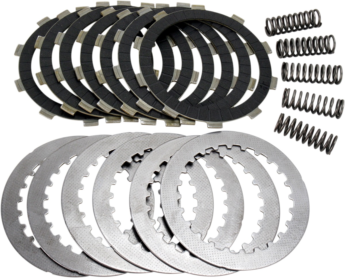 DRCF Complete Clutch Kit - CFK Plates, Steels, & Springs - For TRX400 - Click Image to Close