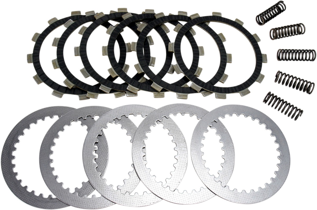 DRCF Complete Clutch Kit - CFK Plates, Steels, & Springs - Click Image to Close