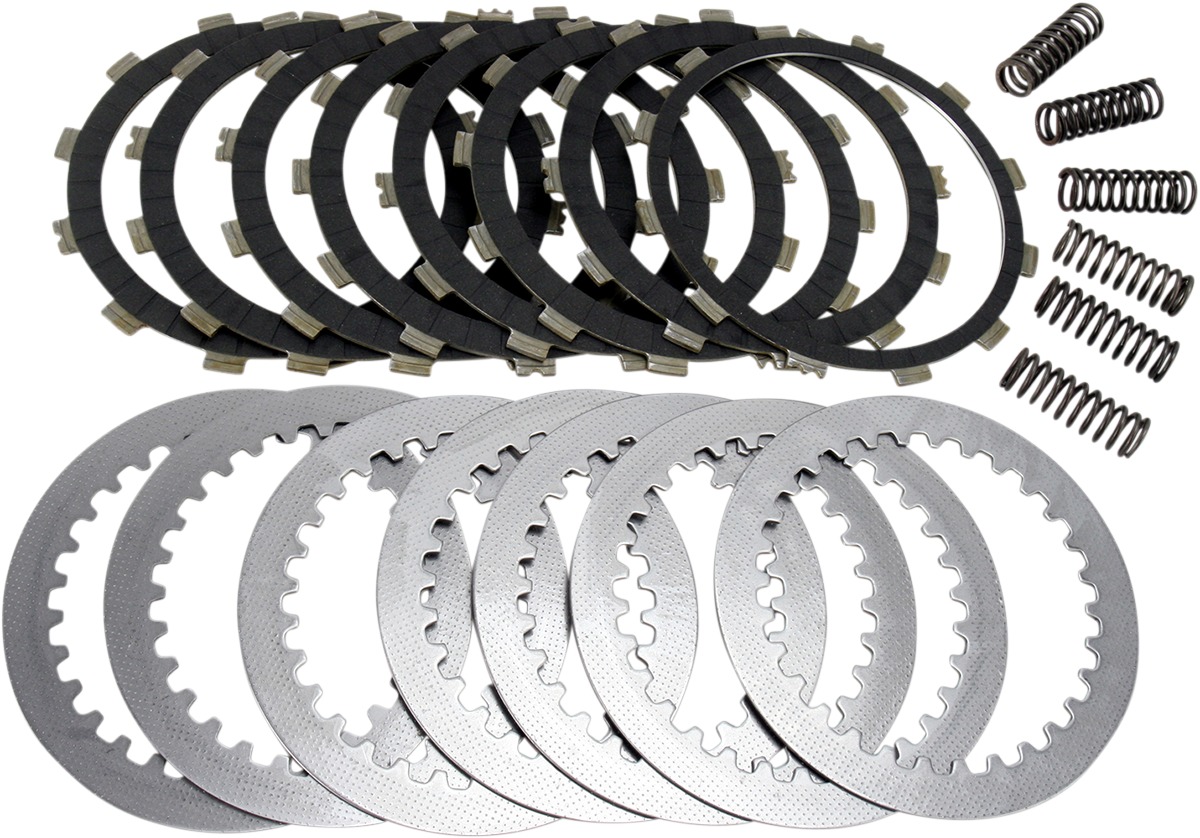 DRCF Complete Clutch Kit - CFK Plates, Steels, & Springs - For 07-09 Yamaha YFZ450 - Click Image to Close