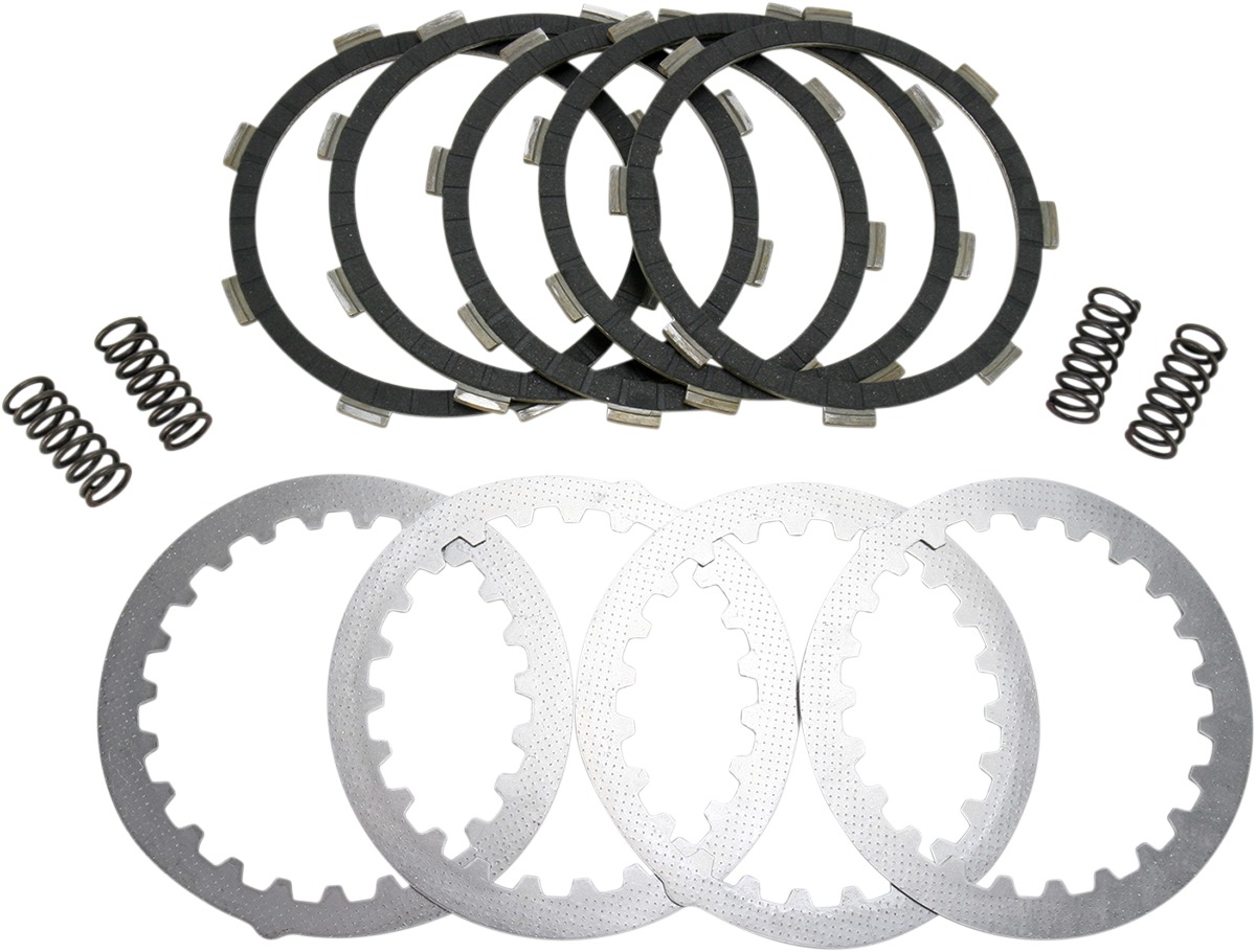 DRCF Complete Clutch Kit - CFK Plates, Steels, & Springs - Click Image to Close