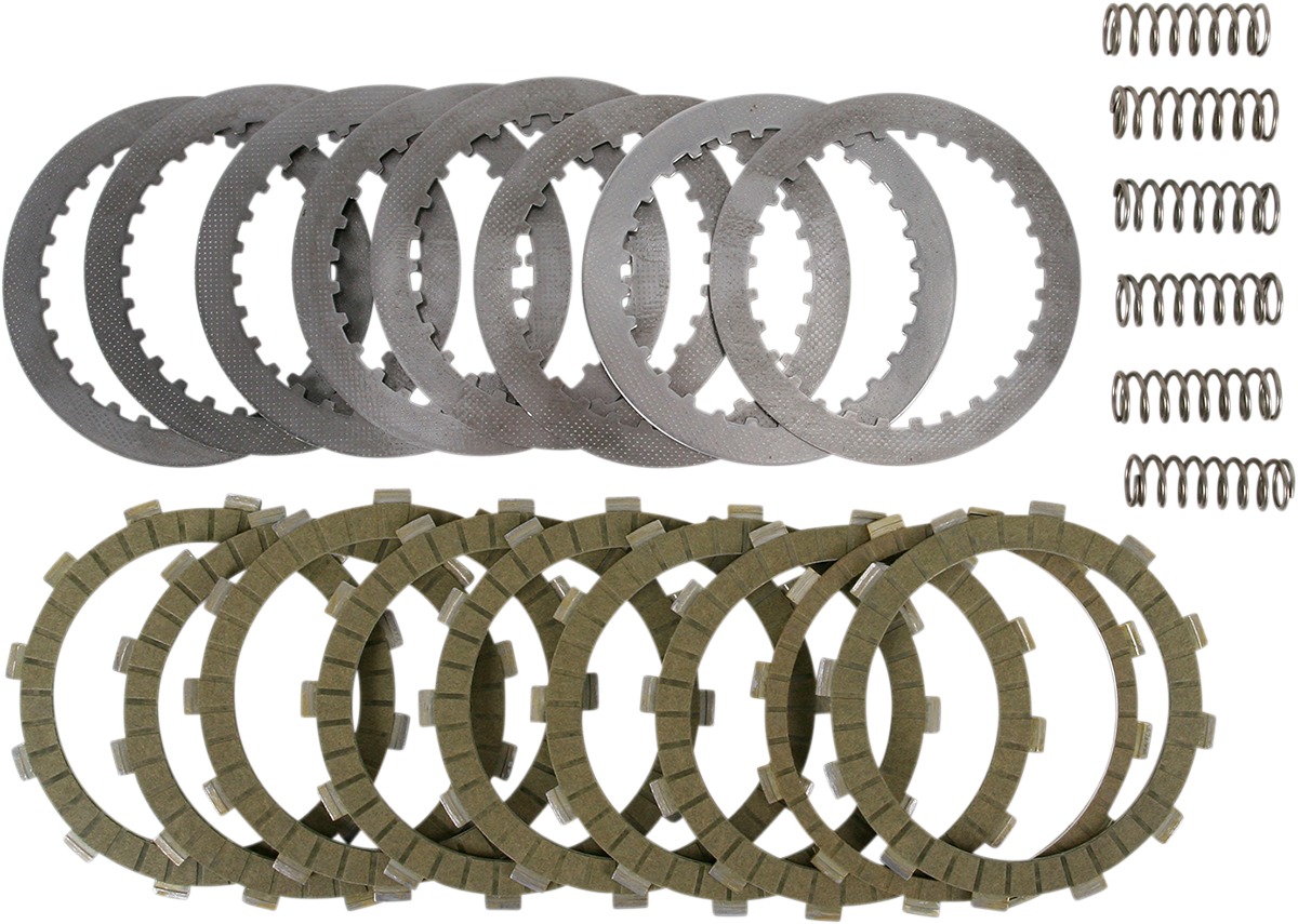 SRK Complete Clutch Kit - Aramid Fiber Friction Plates, Steels, & Springs - Click Image to Close