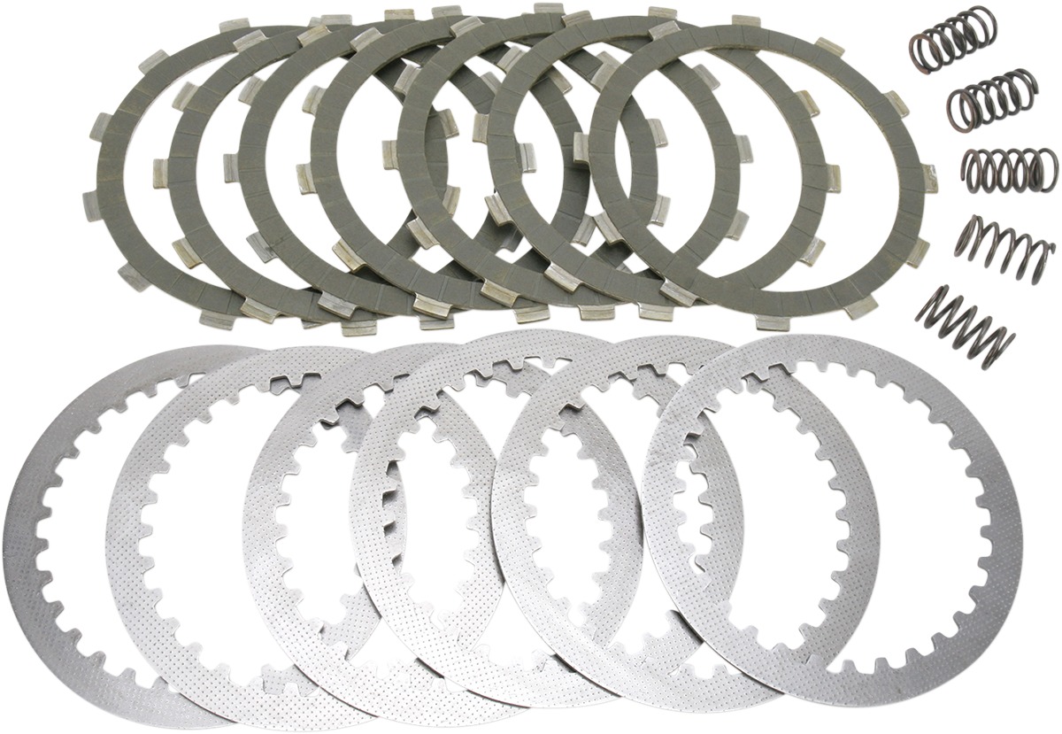 SRK Complete Clutch Kit - Aramid Fiber Friction Plates, Steels, & Springs - Click Image to Close