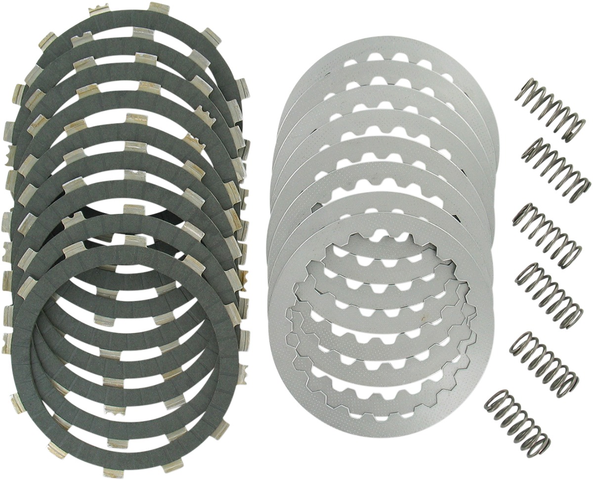 DRCF Complete Clutch Kit - CFK Plates, Steels, & Springs - Click Image to Close