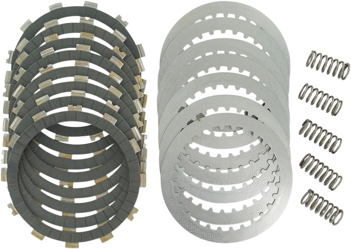 DRCF Complete Clutch Kit - CFK Plates, Steels, & Springs - Click Image to Close