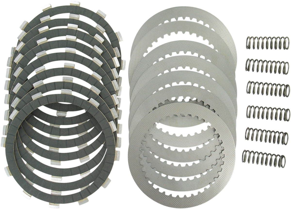 DRCF Complete Clutch Kit - CFK Plates, Steels, & Springs - Click Image to Close