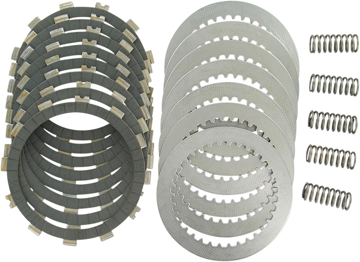 DRCF Complete Clutch Kit - CFK Plates, Steels, & Springs - Click Image to Close