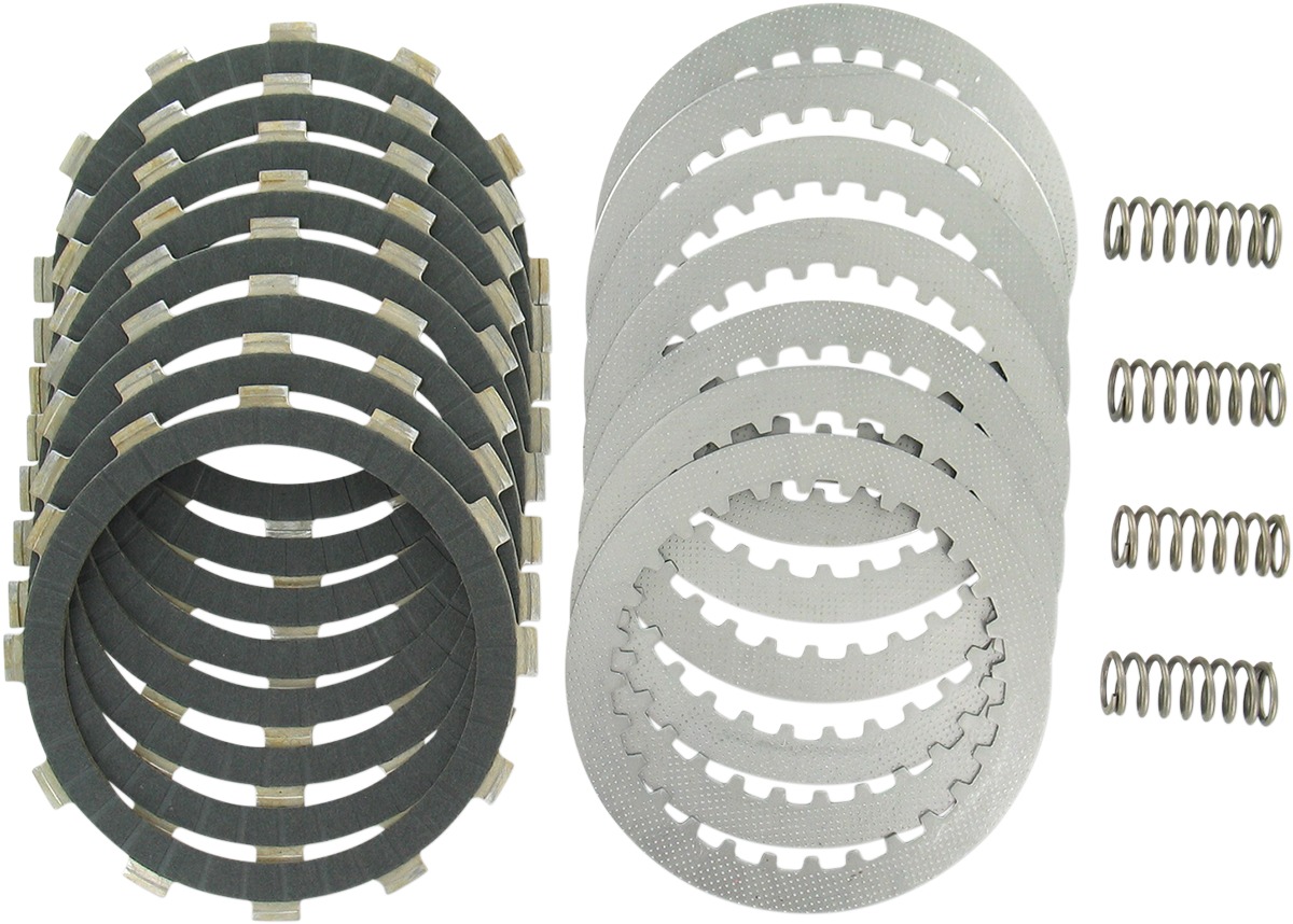 DRCF Complete Clutch Kit - CFK Plates, Steels, & Springs - For 09-10 Honda CRF450R - Click Image to Close