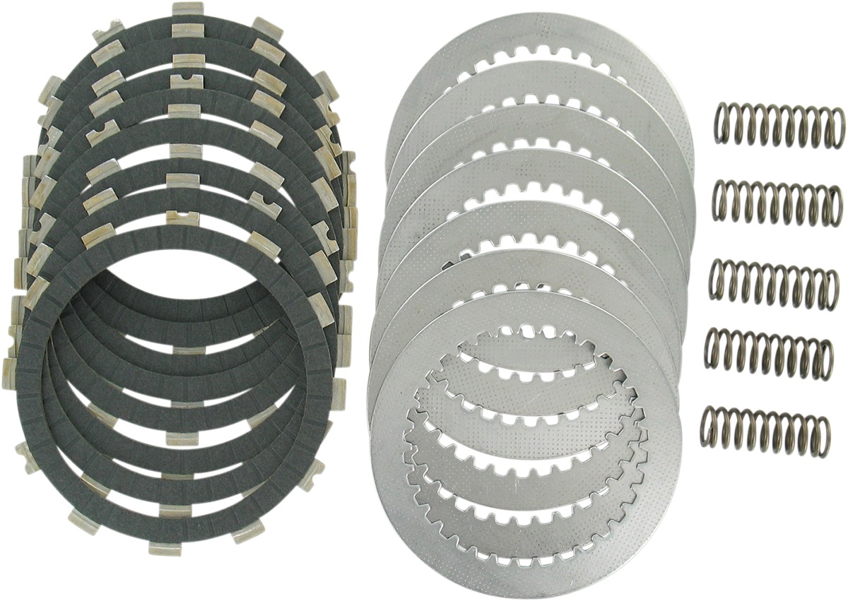 DRCF Complete Clutch Kit - CFK Plates, Steels, & Springs - Click Image to Close