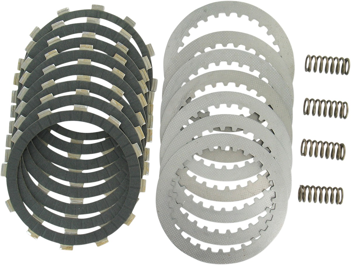 DRCF Complete Clutch Kit - CFK Plates, Steels, & Springs - For 11-12 Honda CRF450R - Click Image to Close