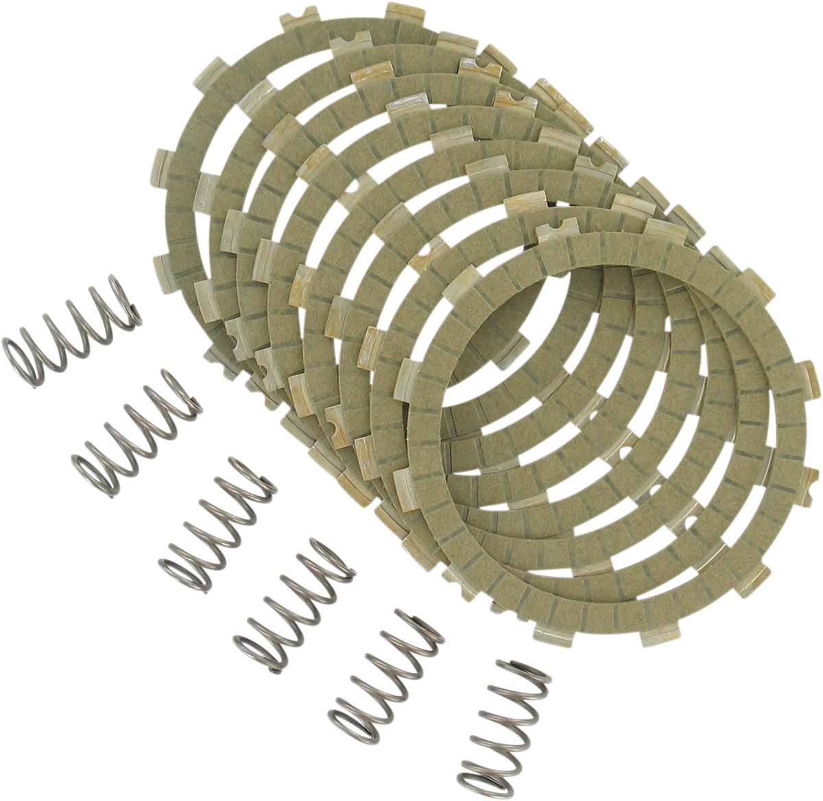 SRC Clutch Kit - Aramid Fiber Friction Plates & Springs - no steels - Click Image to Close