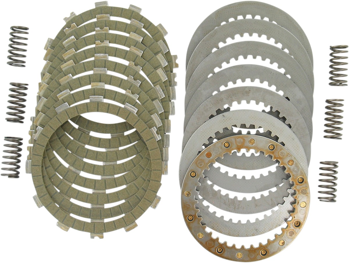 SRK Complete Clutch Kit - Aramid Fiber Friction Plates, Steels, & Springs - Click Image to Close