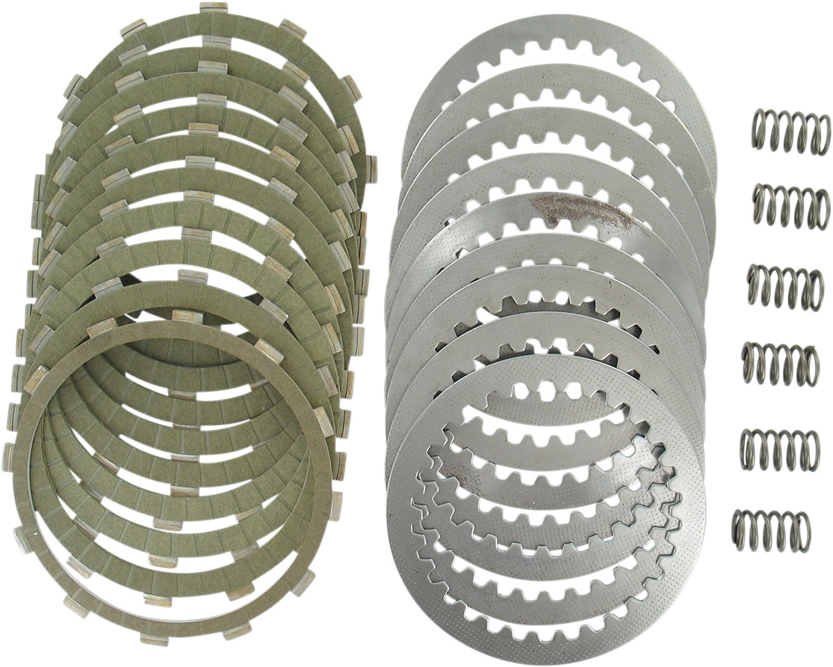 SRK Complete Clutch Kit - Aramid Fiber Friction Plates, Steels, & Springs - Click Image to Close