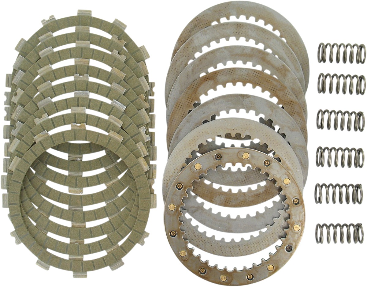 SRK Complete Clutch Kit - Aramid Fiber Friction Plates, Steels, & Springs - Click Image to Close