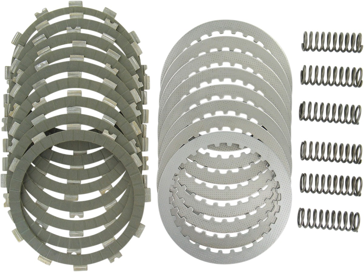 SRK Complete Clutch Kit - Aramid Fiber Friction Plates, Steels, & Springs - Click Image to Close