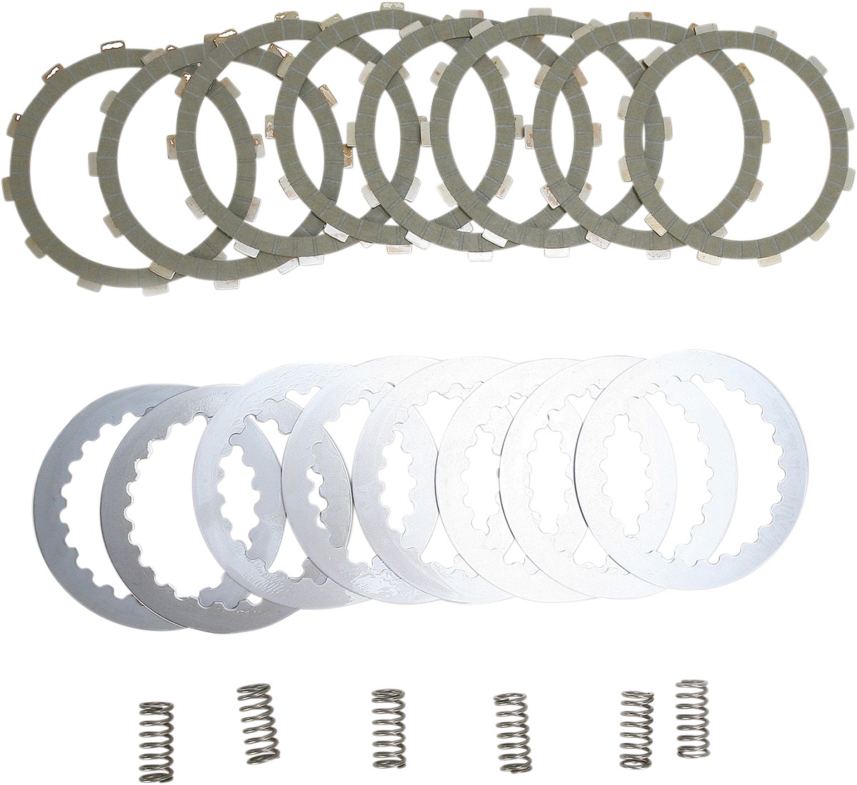 DRC Complete Clutch Kit - Cork CK Plates, Steels, & Springs - Click Image to Close