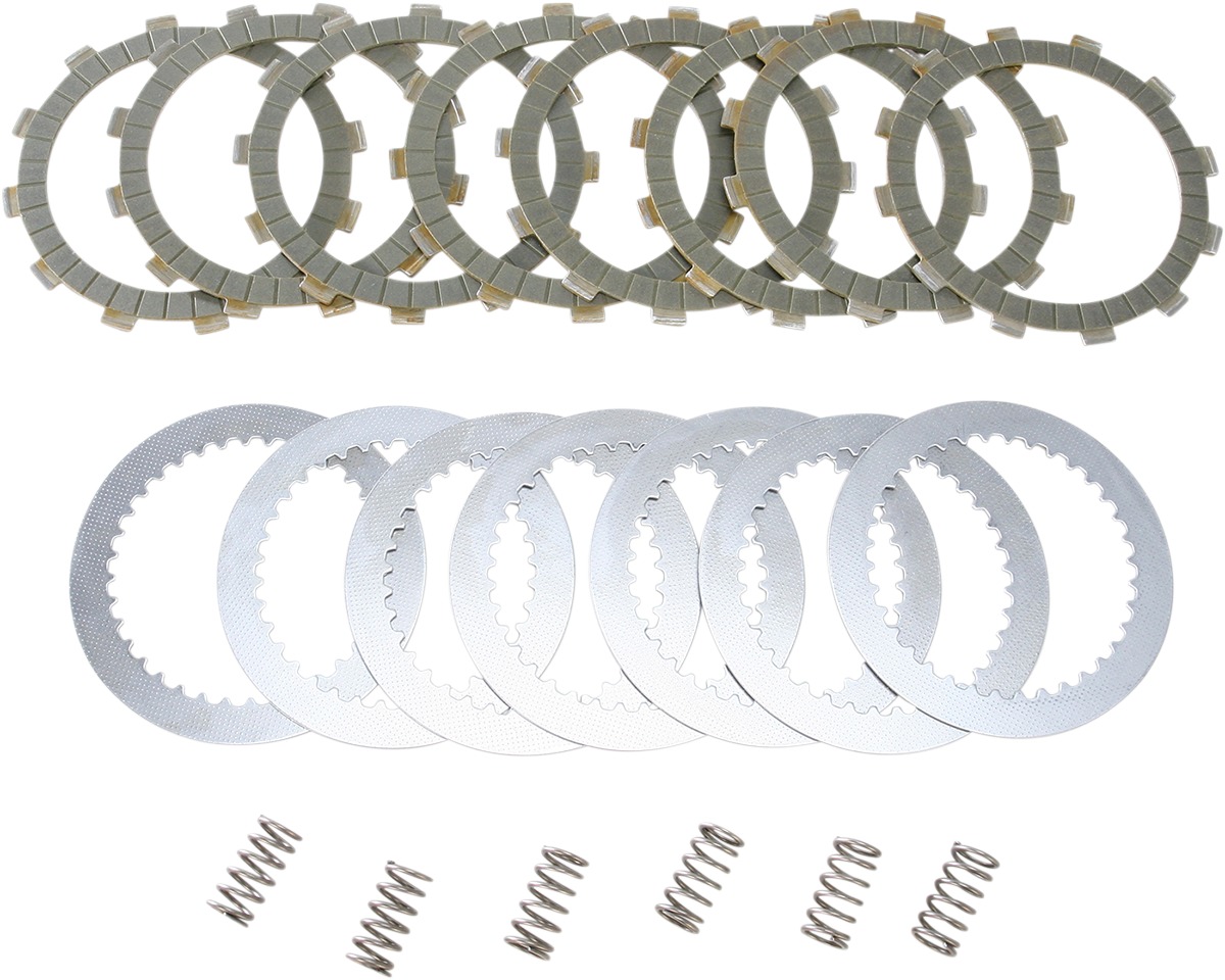 SRK Complete Clutch Kit - Aramid Fiber Friction Plates, Steels, & Springs - Click Image to Close