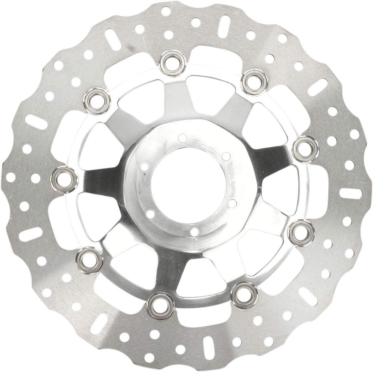 Polished Brake Rotor - Click Image to Close