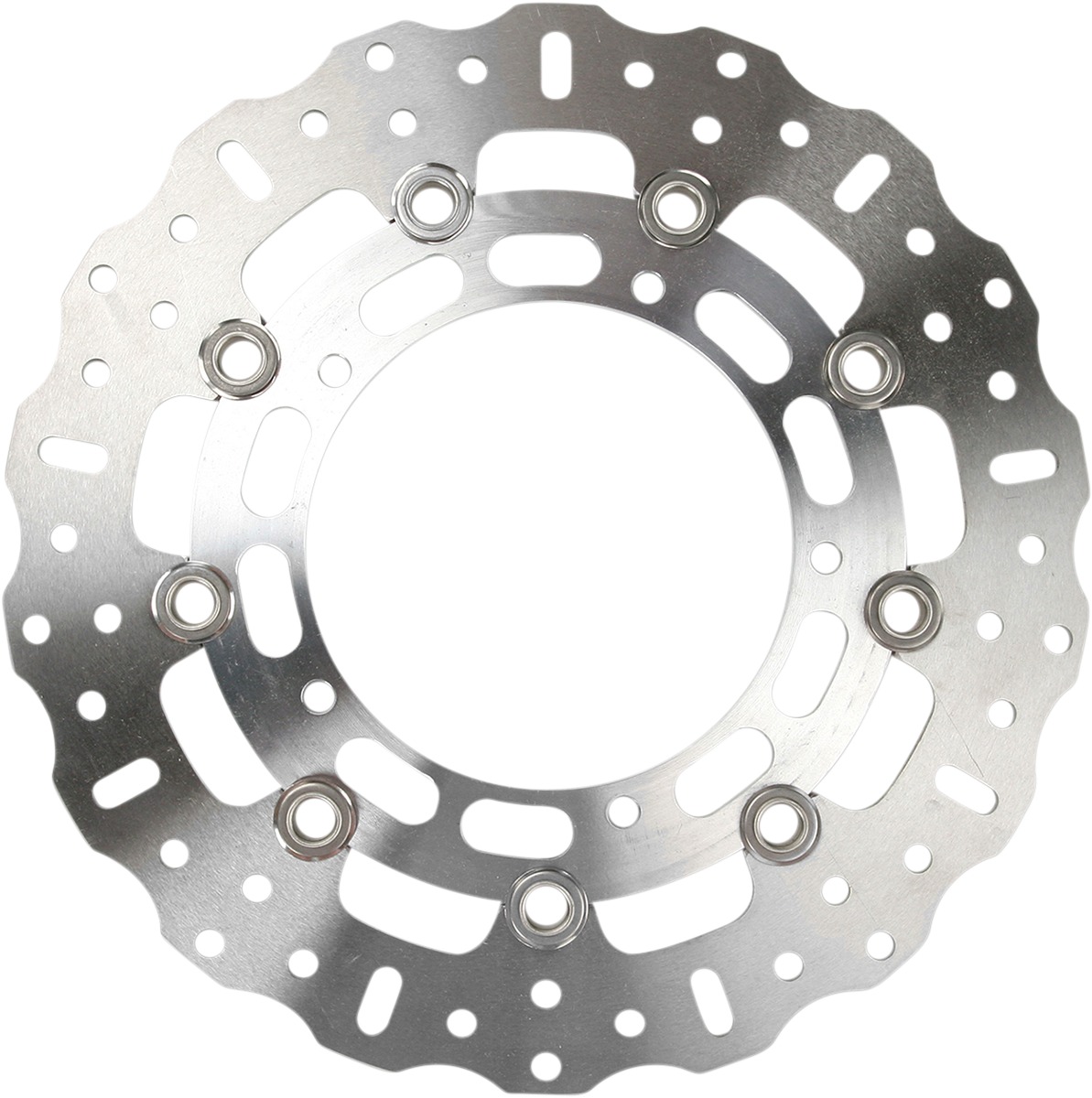 Polished Front Brake Rotor - Yamaha Raider - Click Image to Close